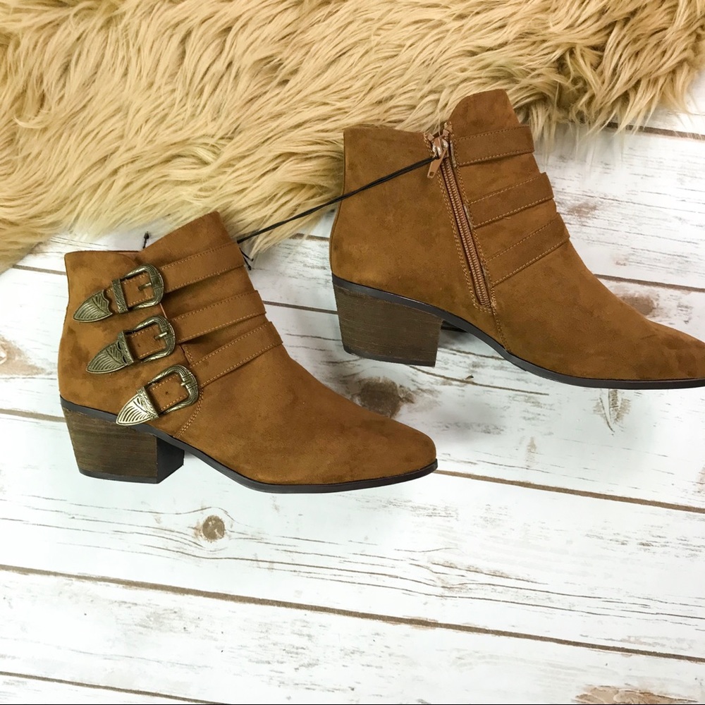 Buckled Brown Boots